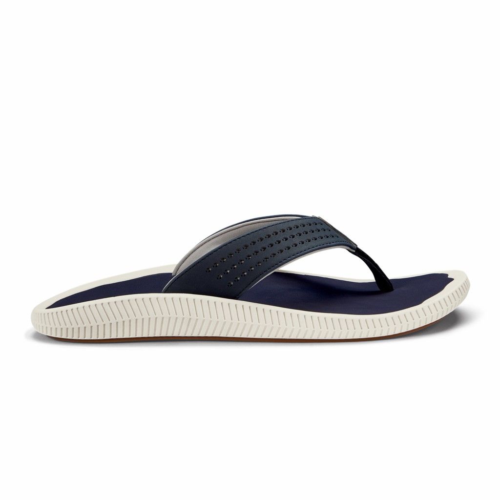 Sandalias Olukai Ulele - Chanclas Hombre Azules 20930-241